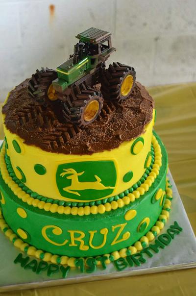 John Deere Cake - Cake by bconfections