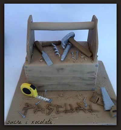 Carpenter box - Cake by Pelegrina