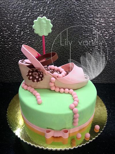 Shoe Cake - Cake by Lily Vanilly