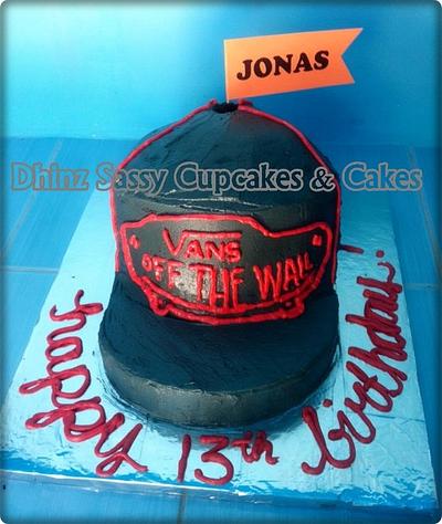 Vans Hat Cake - Cake by DhinzSassy Cupcakes & Cakes