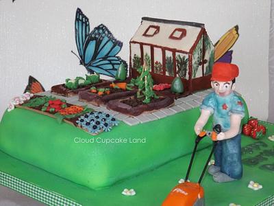 David's Garden - Cake by Deb