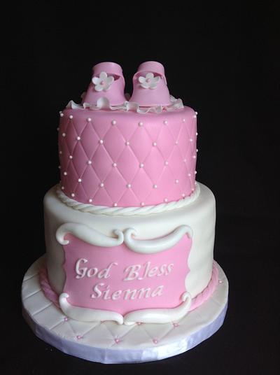 Baptism Cake - Cake by Sweet Shop Cakes