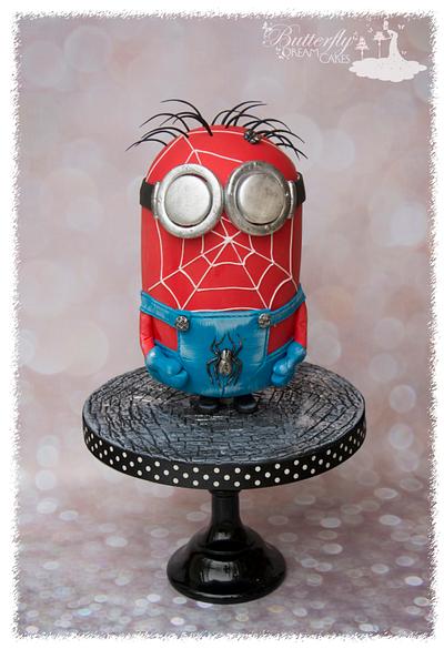 spiderman minion - Cake by Julie