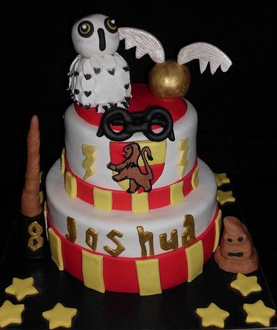 Harry Potter Cake - Cake by Rita's Cakes