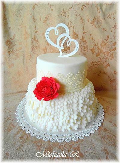 Wedding cake - Cake by Mischell