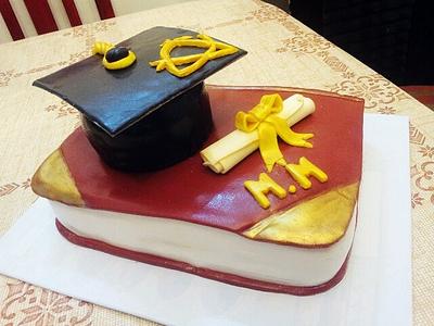 graduation cake - Cake by randamas