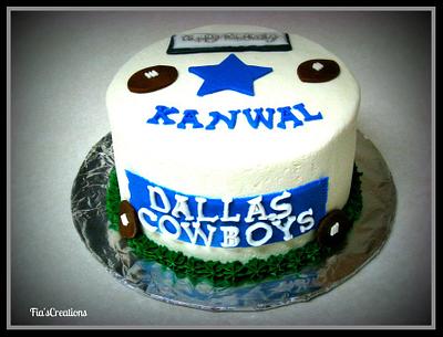  Dallas Cowboys Birthday Cake - Cake by FiasCreations