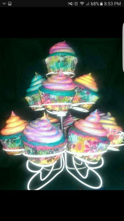 Unicorn sparkle cupcakes - Cake by Tiffany DuMoulin