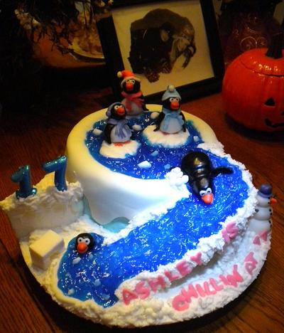 Penguin Birthday - Cake by CakeChick