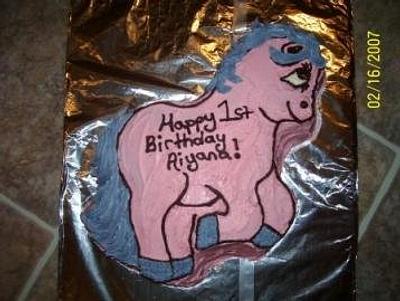 Pony Cake - Cake by Michelle