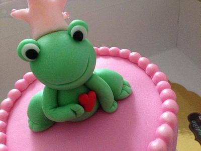 Little Princess Frog Miniccake  - Cake by Laura V.