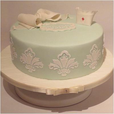 Elegant Nurse's birthday cake - Cake by K Cakes