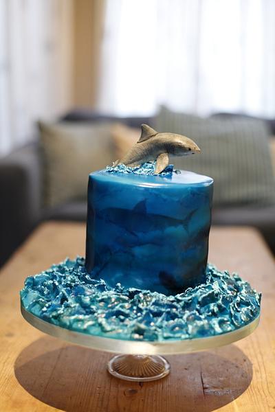 Shark cake - Cake by Kasserina Cakes