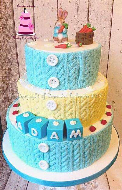 Peter rabbit cake - Cake by Cupcakes la louche wedding & novelty cakes