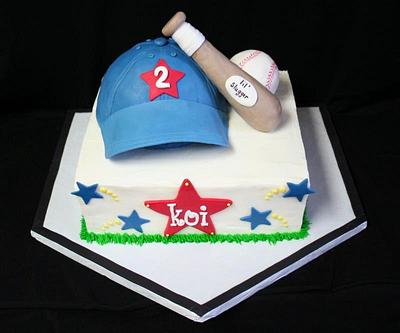 Koi's 2nd birthday - Cake by SweetdesignsbyJesica