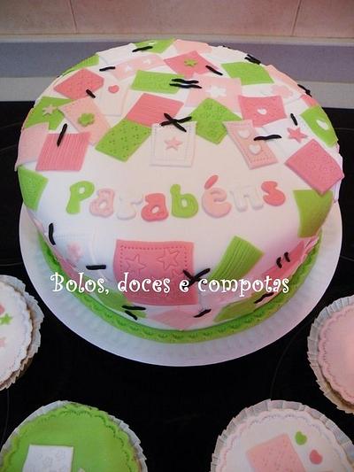 Patchwork cake - Cake by bolosdocesecompotas