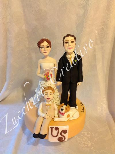 wedding topper - Cake by ZuccheroCreativo