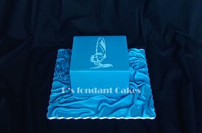 Windsurfing Cake - Cake by K's fondant Cakes