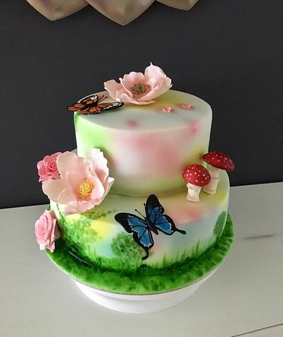 Spring Cake - Cake by Şebnem Arslan Kaygın
