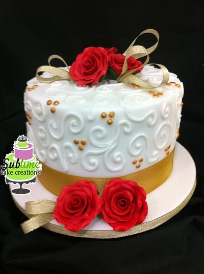 "Mini Spice" Wedding cake - Cake by Sublime Cake Creations