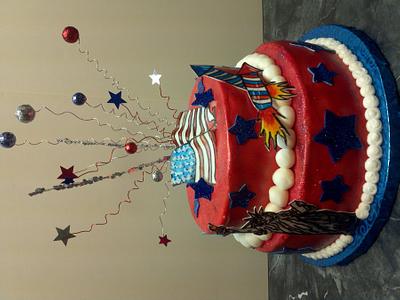 Independence Day - Cake by Tya Mantooth
