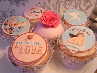 Love Me Do Cupcakes..x. - Cake by Lulu Belles Cupcake Creations