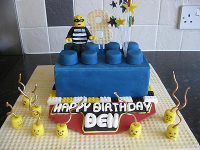 Lego Cake - Cake by Combe Cakes