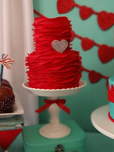 'rose' ruffles - Cake by Cake Heart