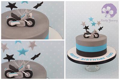 Motorbike cake - Cake by Really Yummy