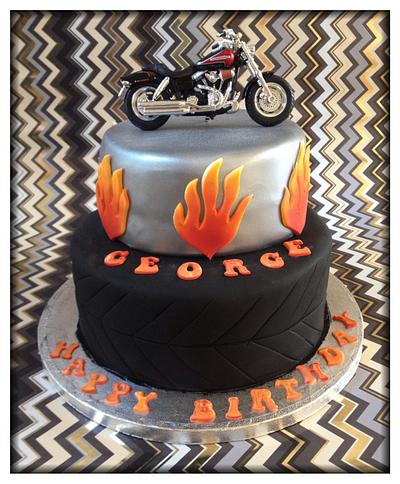 Harley Davidson - Cake by inspiratacakes