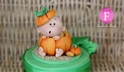 Pumpkin Baby - Cake by Fernanda Abarca