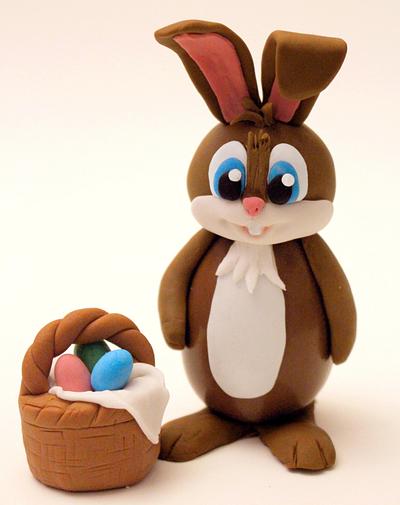 Conigliovetto Pasquale (Chocolate Easter Bunny) - Cake by Mellaland