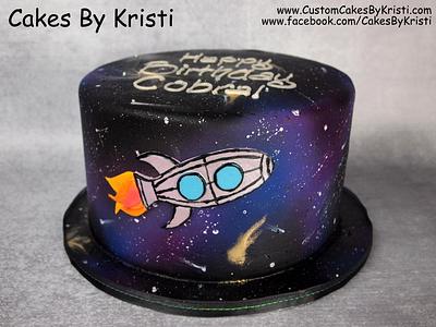 Space Cake - Cake by Cakes By Kristi