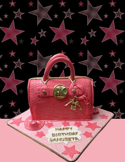 MK Flamingo Color Bag - Cake by MsTreatz