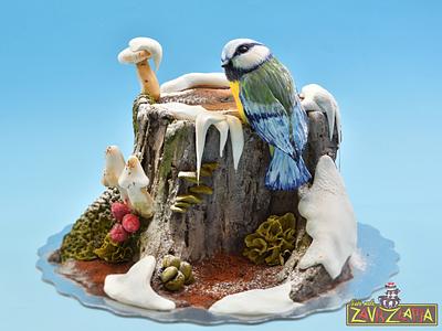 Bird Cake - Cake by Nasa Mala Zavrzlama
