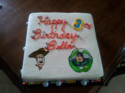 Buzz and Woody - Cake by Dayna Robidoux