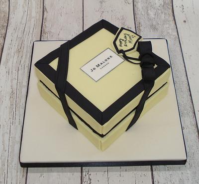 Jo Malone gift box - Cake by That Cake Lady