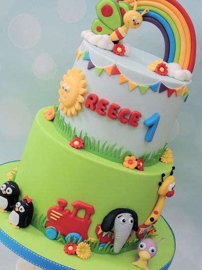 Baby TV Cake - Cake by Shereen