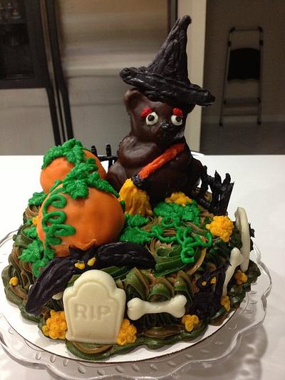 Halloween Witch  - Cake by Oh My Cake Designs