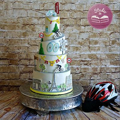 Cycling & Tour de France - Cake by Studio53