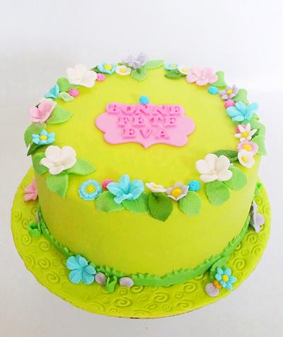 Flowers cake - Cake by cakeSophia