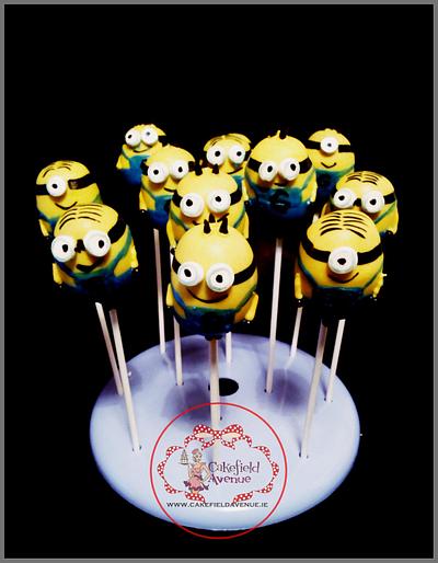 Minions Cake Pops - Cake by Agatha Rogowska ( Cakefield Avenue)