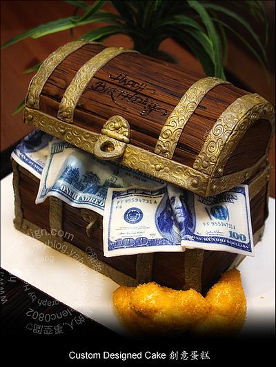 Treasure Chest  - Cake by Helen Chang