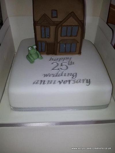 25th Wedding anniversary - Cake by Kelly