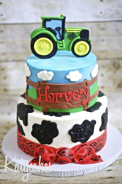 Farm Cake - Cake by Katycakes Austin