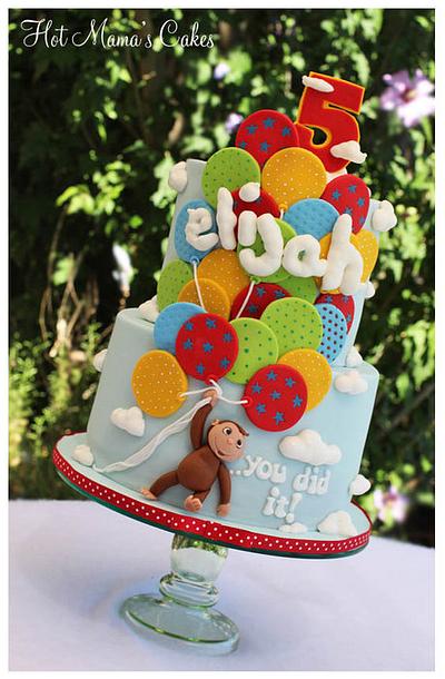 Curious George Icing Smiles cake - Cake by Hot Mama's Cakes