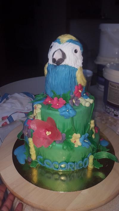 Tropical cake - Cake by Alice in Cakeland