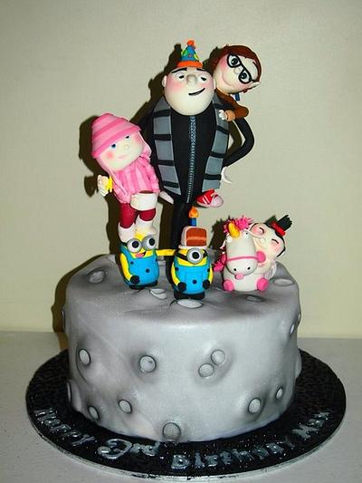 Despicable I tell ya, just despicable!!! - Cake by Rainie's Cakes
