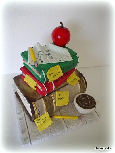 Book cake - Cake by marja