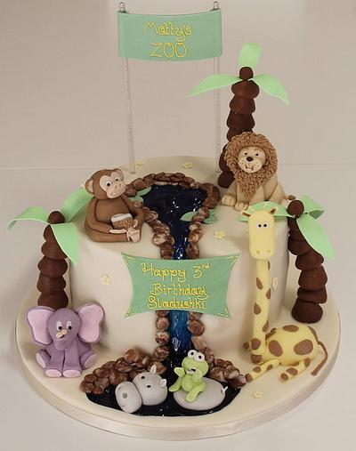 Jungle Animal Cake - Cake by Sweetie Darling- Billie